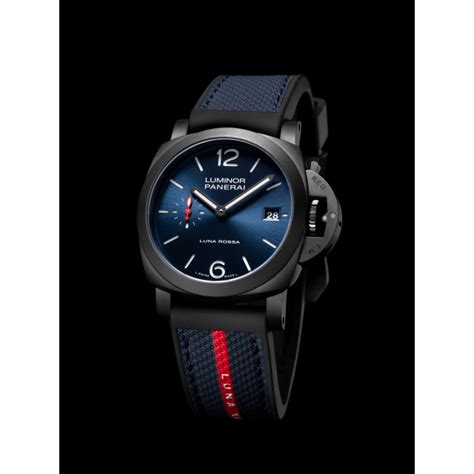 PAM01408 Luminor Quaranta Steel DLC Luna Rossa.